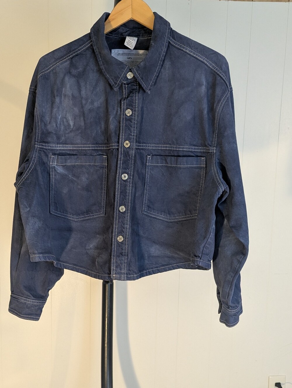 H&M Cropped Utility Jacket